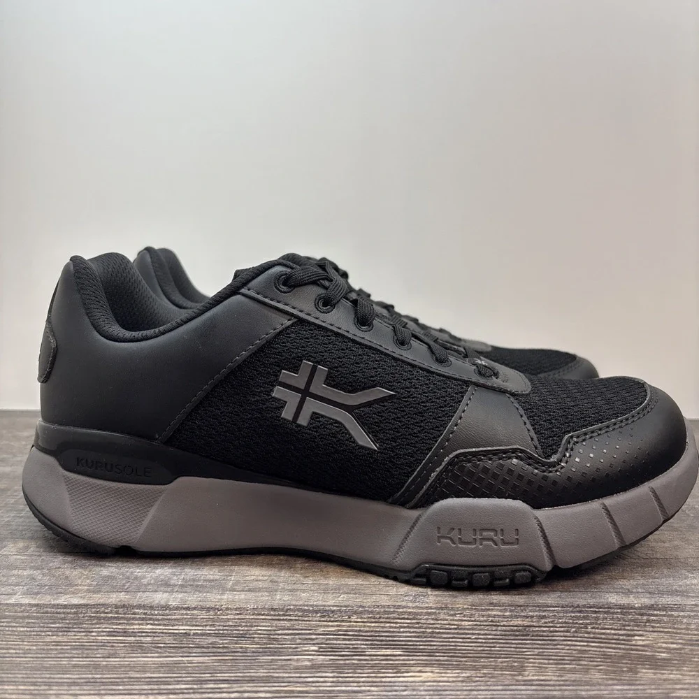 KURU Quantum 2 Women's 9 Sneaker Jet Black/Slate Gray 2.0 Athletic $169 NEW